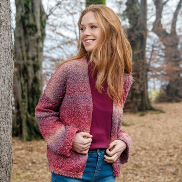CARDIGAN MELANGE - PARIS LUX