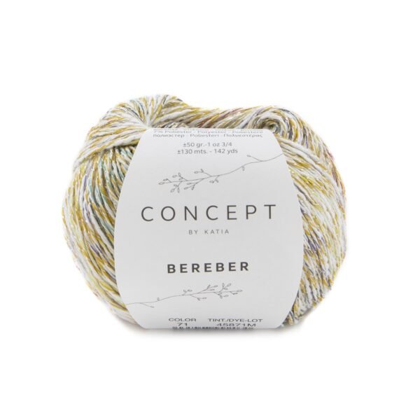 Berebe Filato multicolore con Ecovero e base flamé in cotone