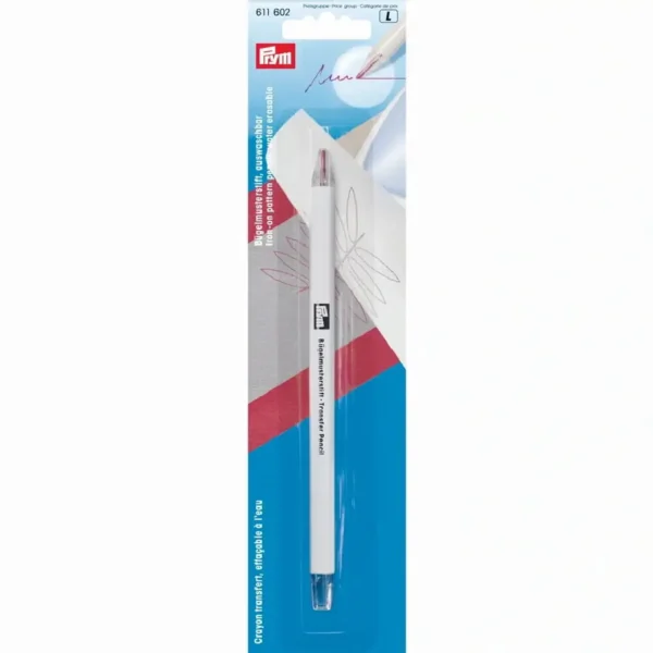 Prym iron-on pattern pen lavabile rosso